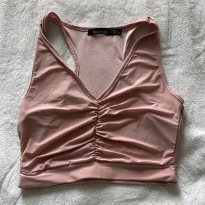 Pick ruched tank